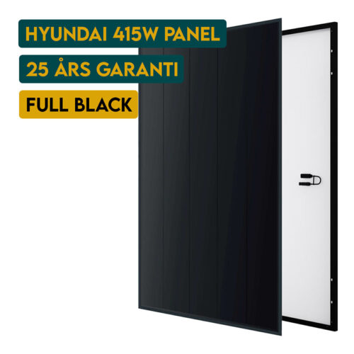 HYUNDAI 415W Solcellepanel - Full Black